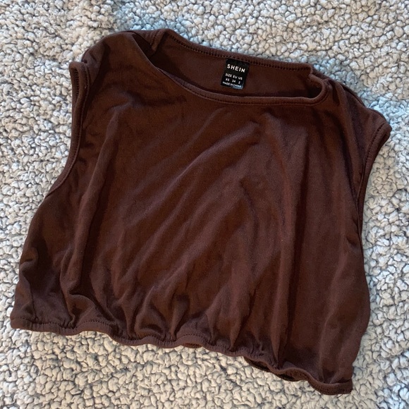 🔴new SHEIN cropped tank top || xs - Picture 1 of 3